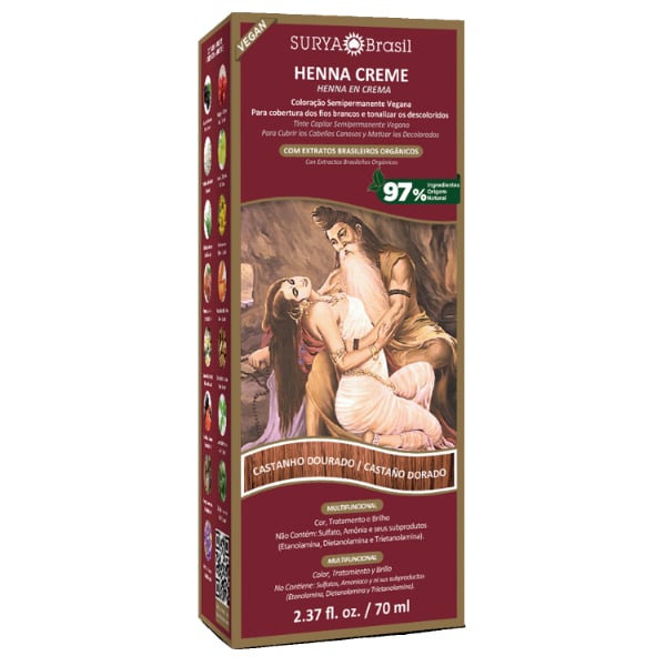 Henna Surya Castaño Dorado 70 ml