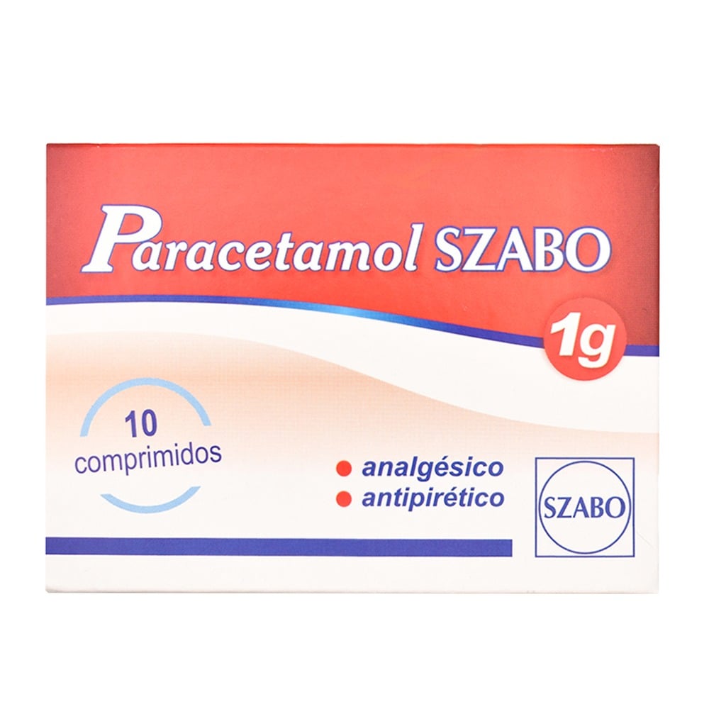 Paracetamol 1 g 10 Comprimidos 