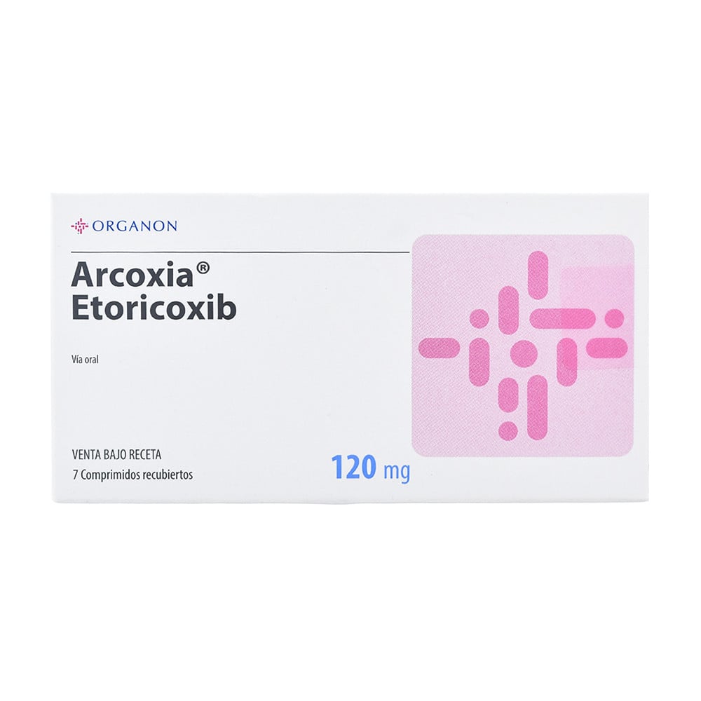 ARCOXIA 120 MG 7 COMPRIMIDOS