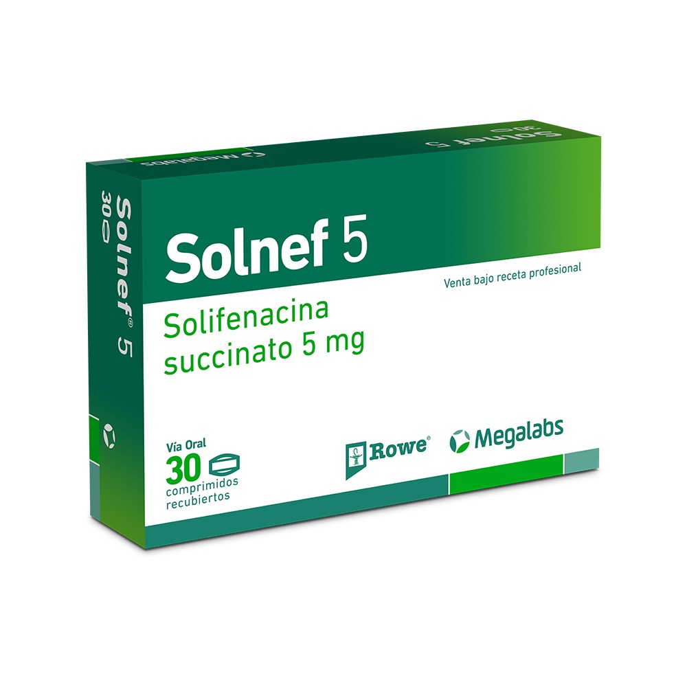 Solnef 5 mg 30 Comprimidos