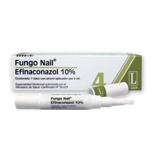 Fungonail Tubo-Pincel Aplicador Uñas 4 ml
