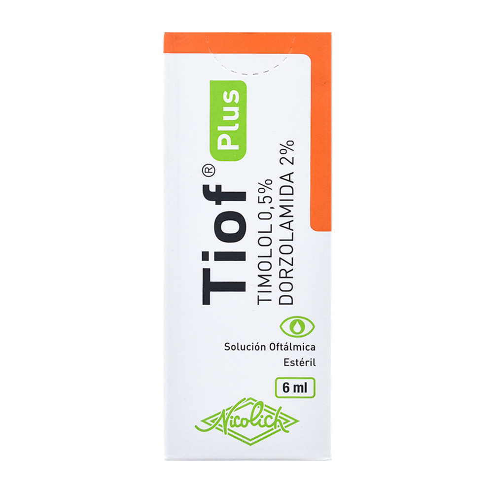 Tiof Plus 0.5%/2% Solución Oftálmica 6 ml