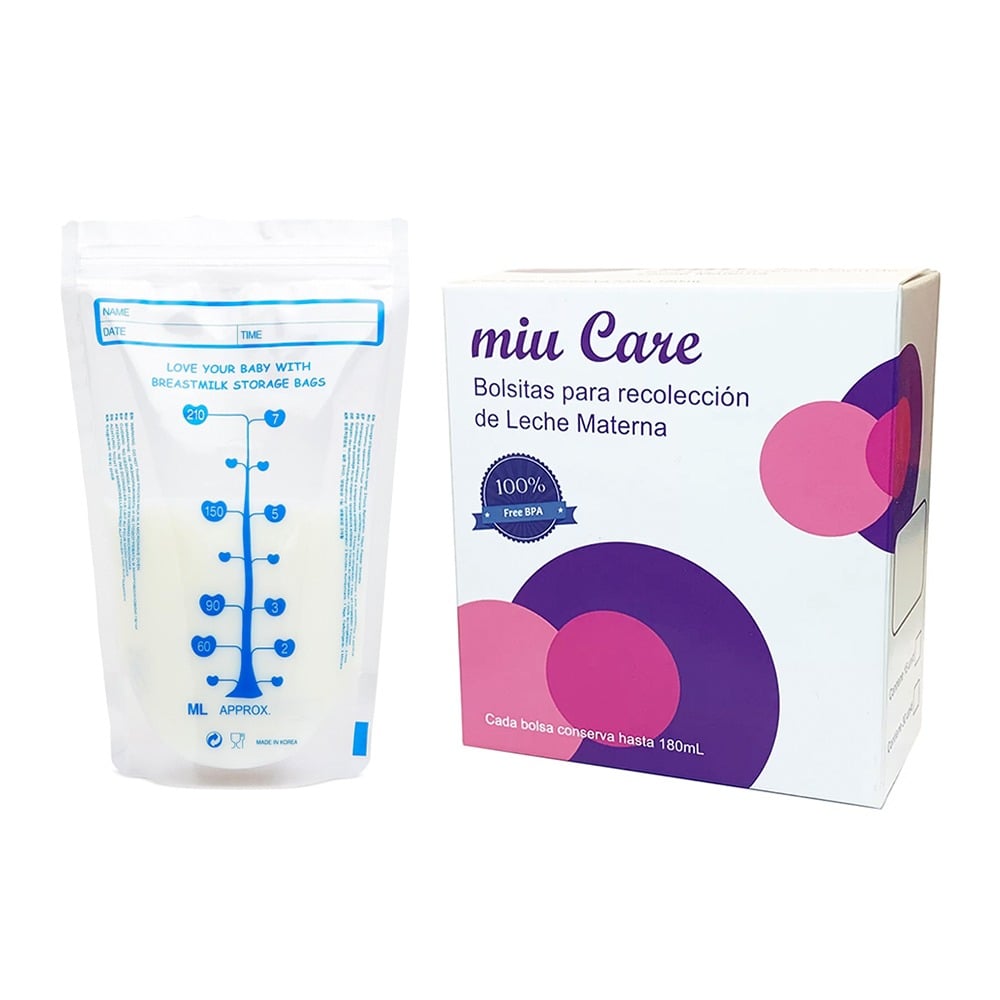 Bolsas para Leche Materna Miu 30 Unidades 