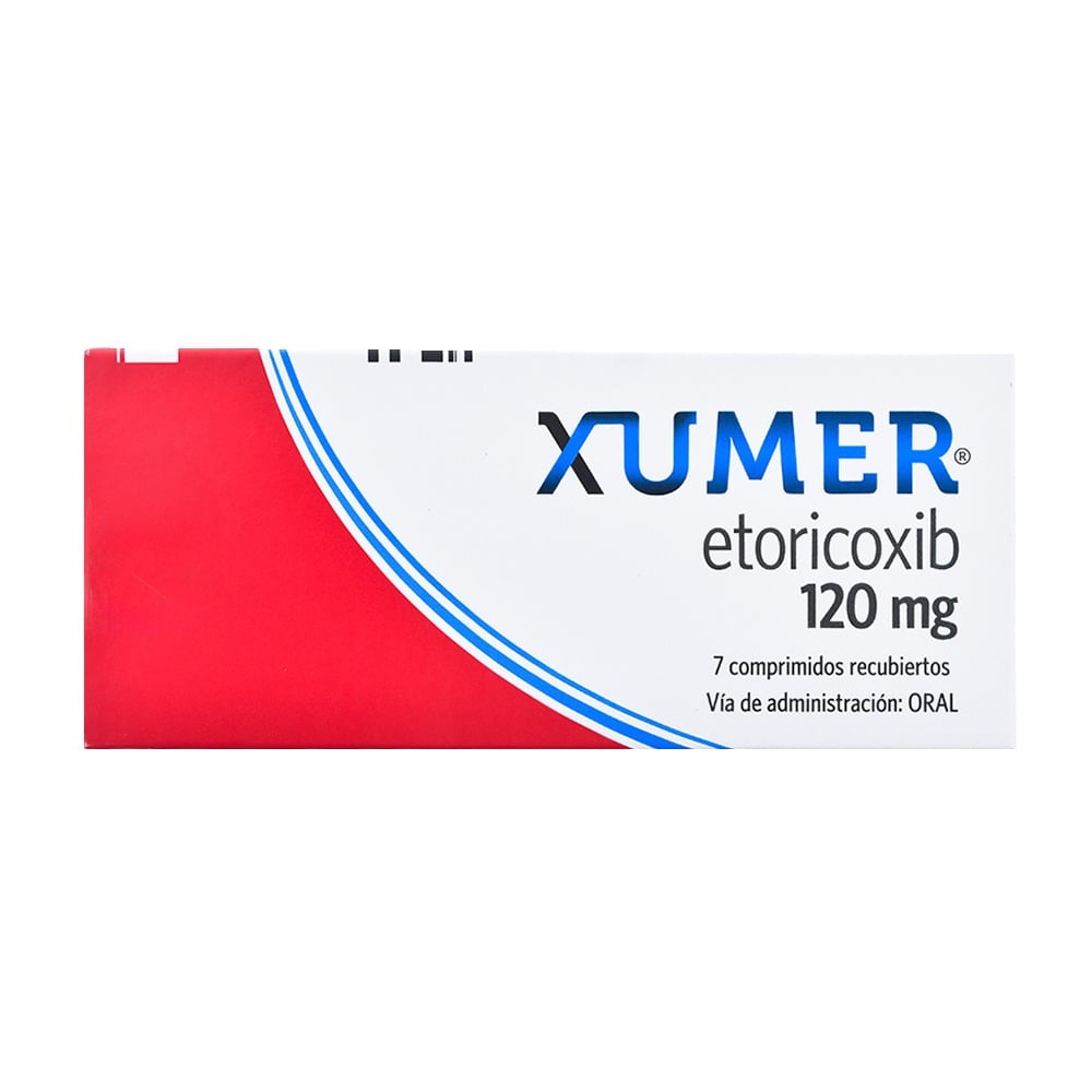 Xumer 120 mg 7 Comprimidos Recubiertos