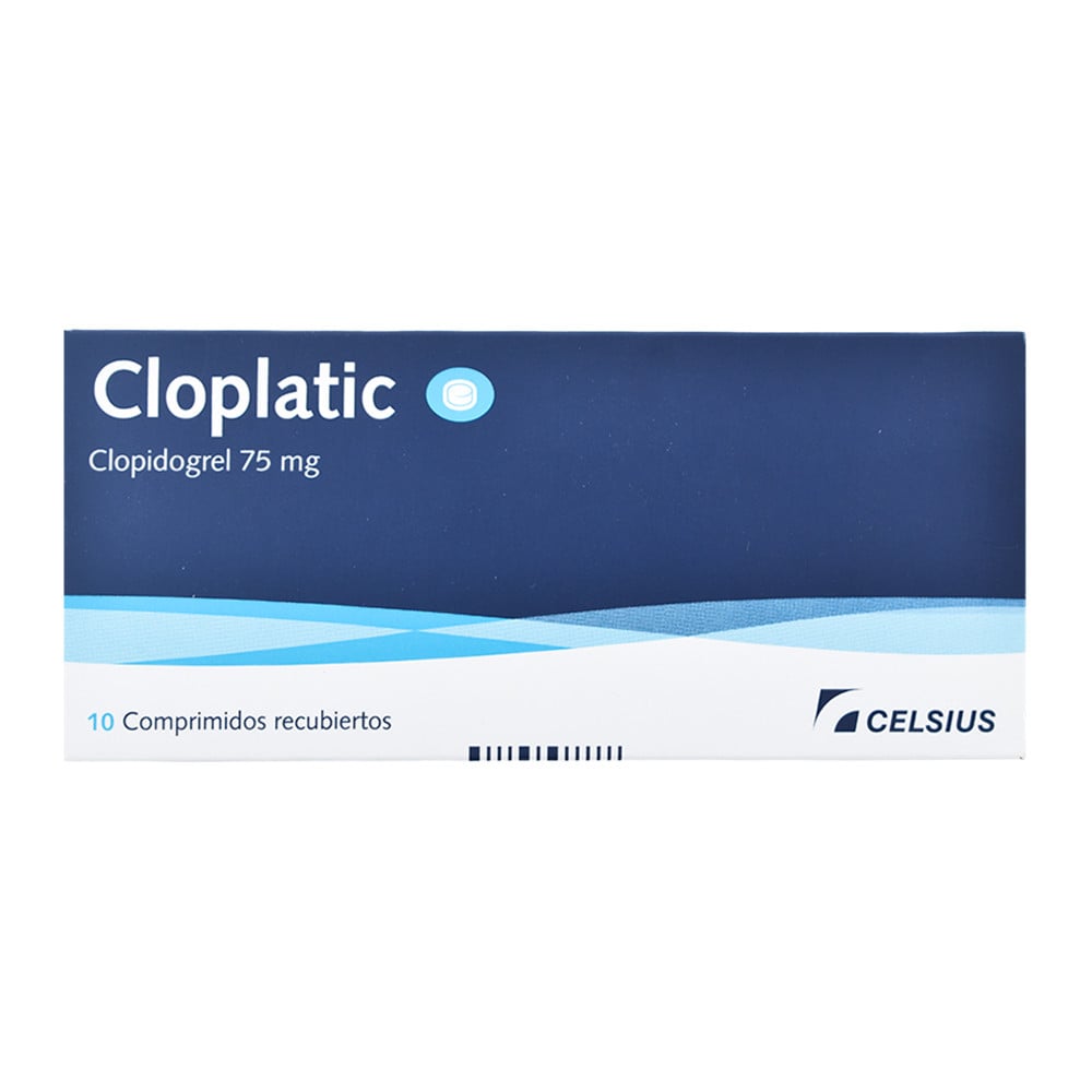 CLOPLATIC 75 MG 10 COMPRIMIDOS