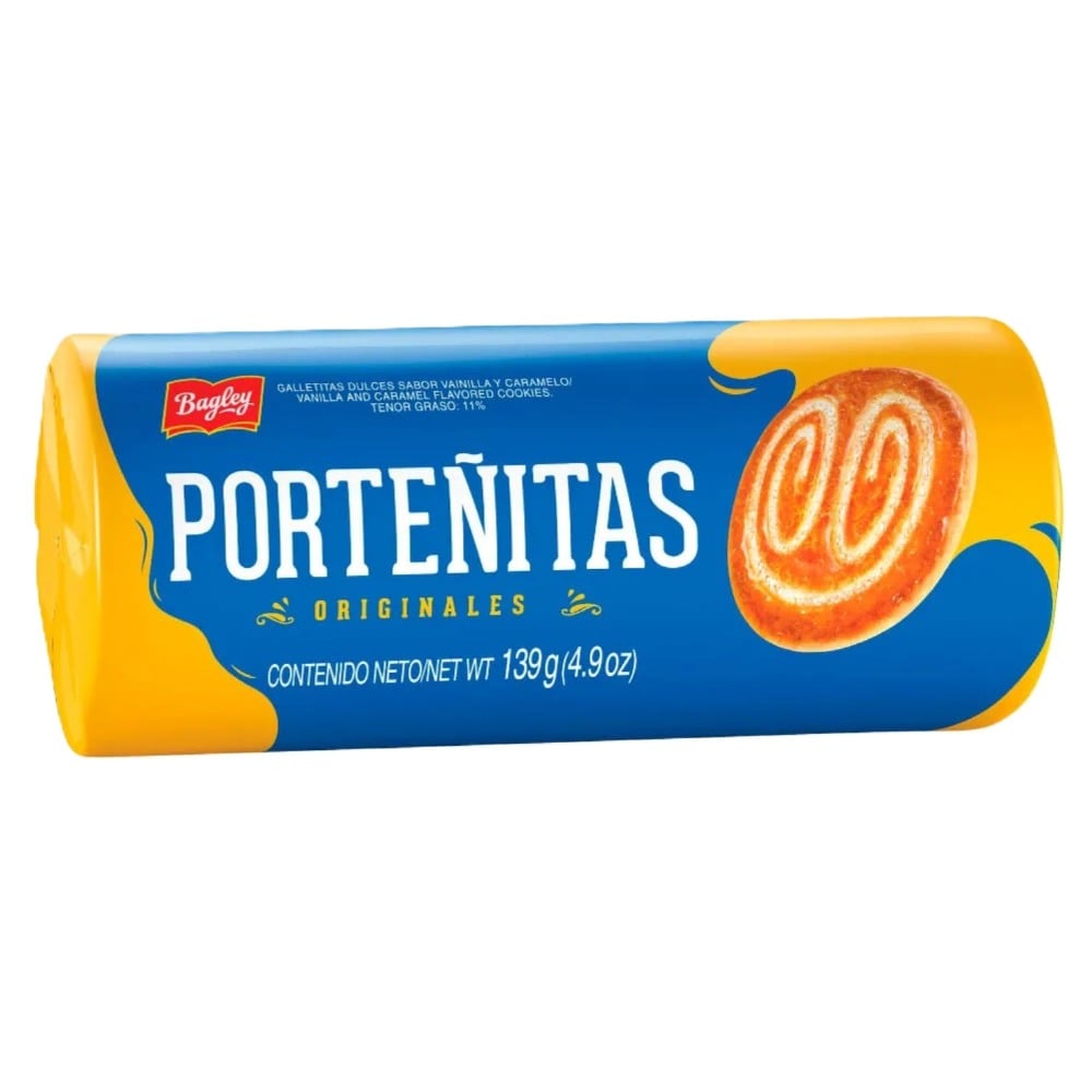 Galletitas Bagley Porteñitas 139 g