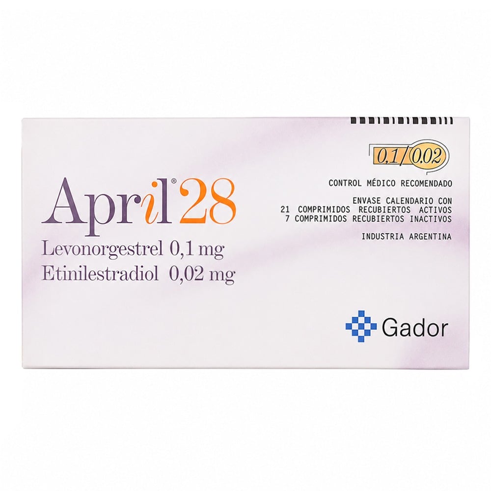 APRIL 28 COMPRIMIDOS