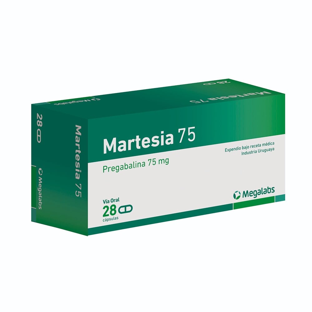 MARTESIA 75 MG 28 CÁPSULAS