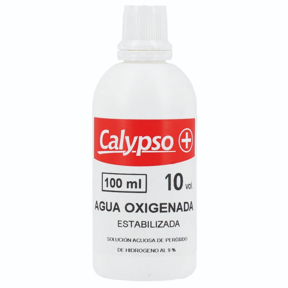 Agua Oxigenada Calypso 10 Volúmenes 100 ml