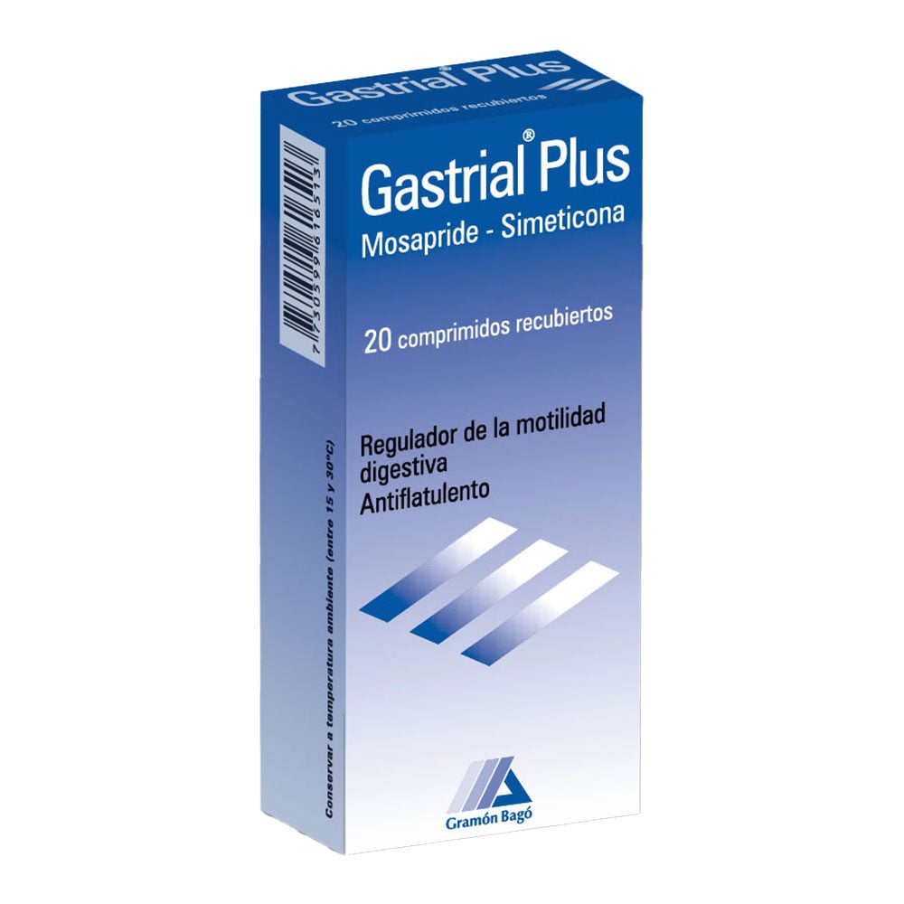 Gastrial Plus 20 Comprimidos Recubiertos