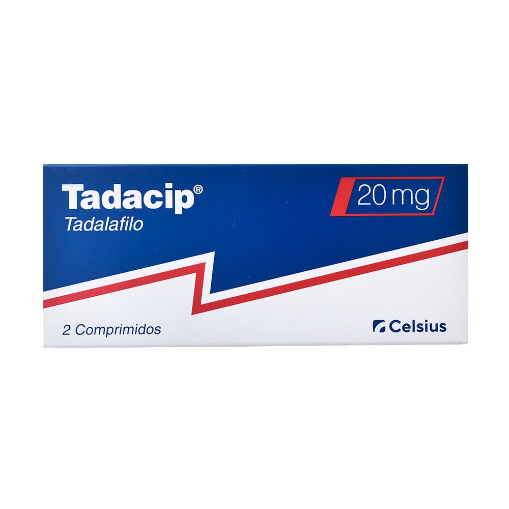 Tadacip 20 mg 2 Comprimidos