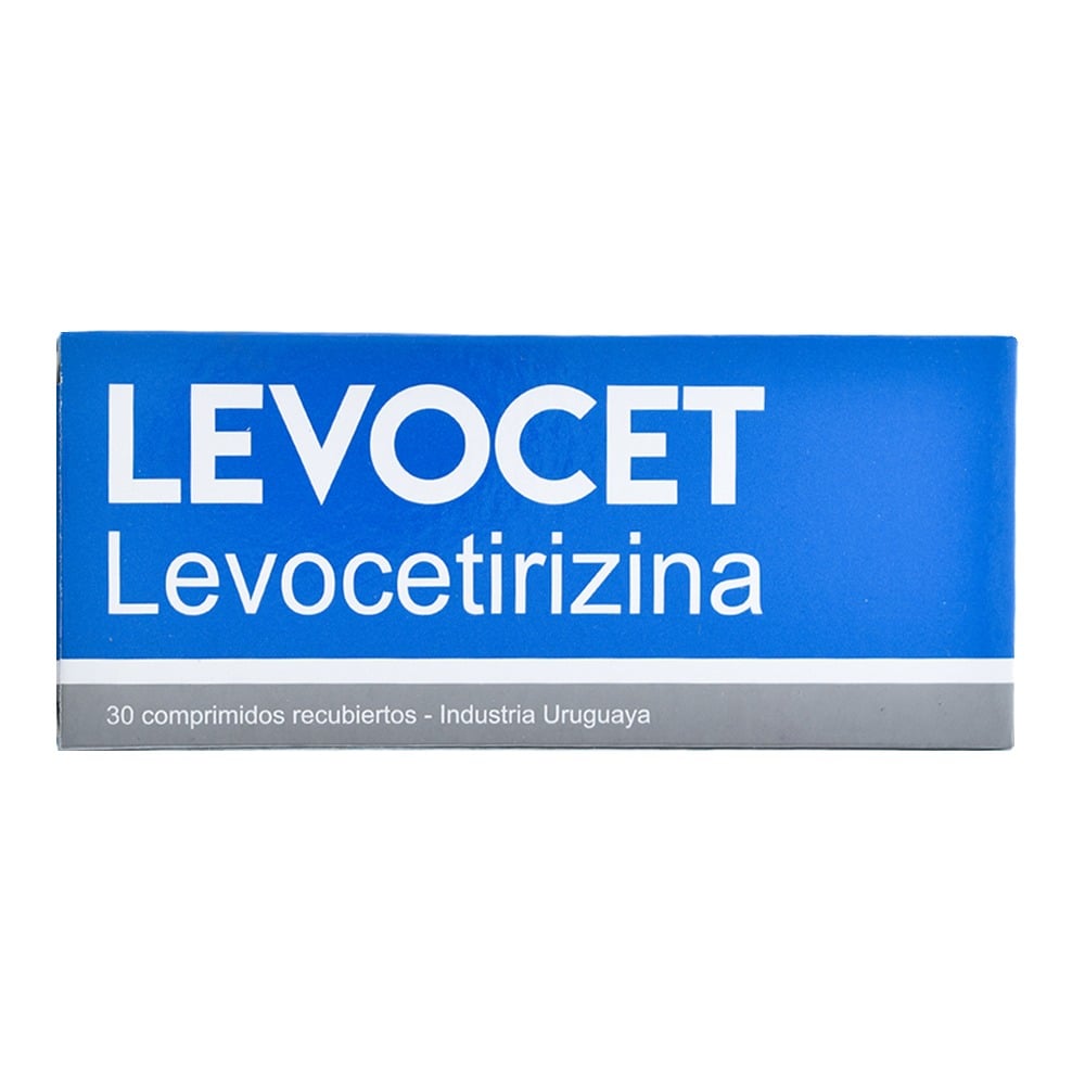 Levocet 5 mg 30 Comprimidos Recubiertos