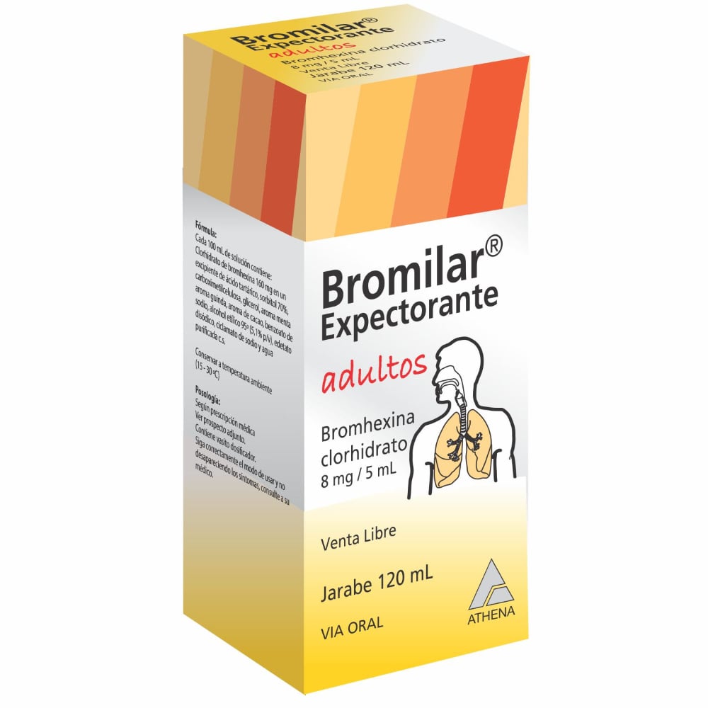 Bromilar 8 mg/5 ml Adultos Jarabe 120 ml