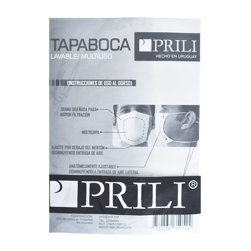 Tapaboca Doble Tela Prili
