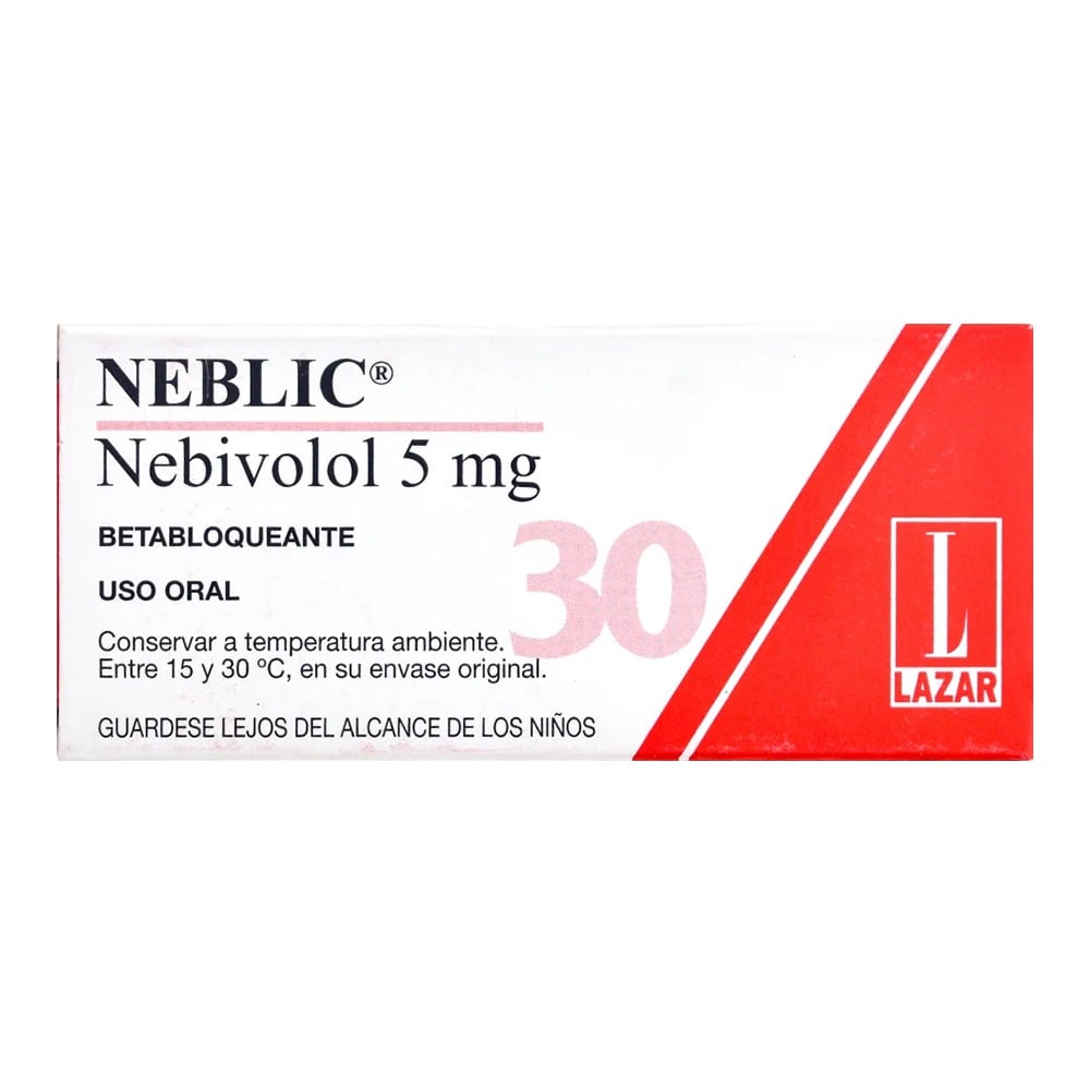 Neblic 5 mg 30 Comprimidos