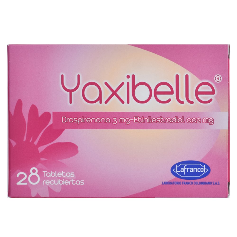 Yaxibelle 28 Tabletas Recubiertas