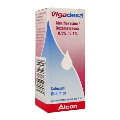 Vigadexa 0.5%/0.1% Solución Oftálmica 5 ml