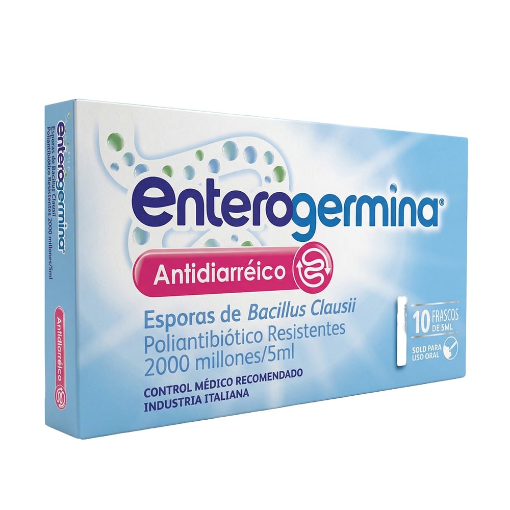 Enterogermina Solución Oral Bebible 10 Frascos