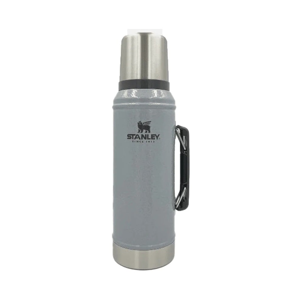 Termo Stanley Classic con Asa Hammertone Silver 940 ml