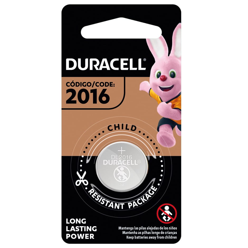 Pila Duracell Lithium DL 2016/3 Vlts 1 Unidad