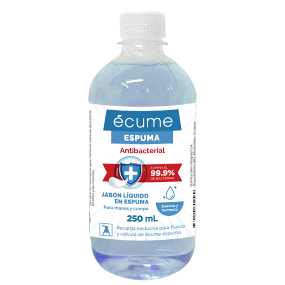 Jabón en Espuma Écume Antibacterial para Manos Refill 250 ml