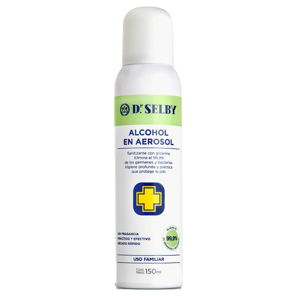 Alcohol en Aerosol Dr. Selby 150 ml