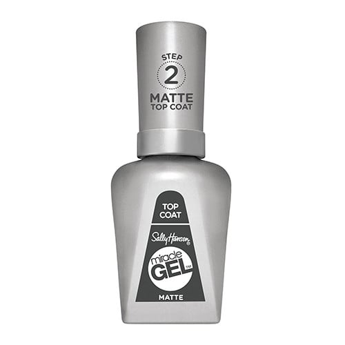 Esmalte Top Coat Sally Hansen Miracle Gel Matte 14.7 ml