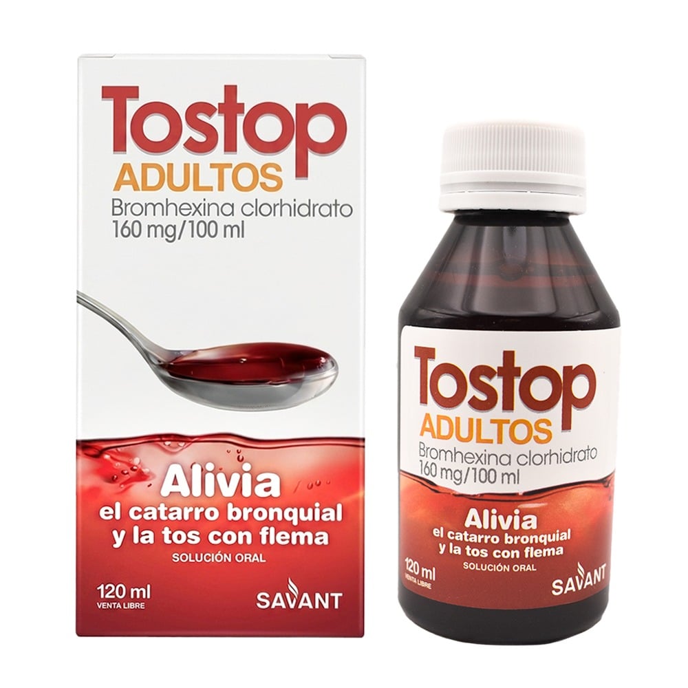 Tostop 160 mg/100 ml Adultos 120 ml