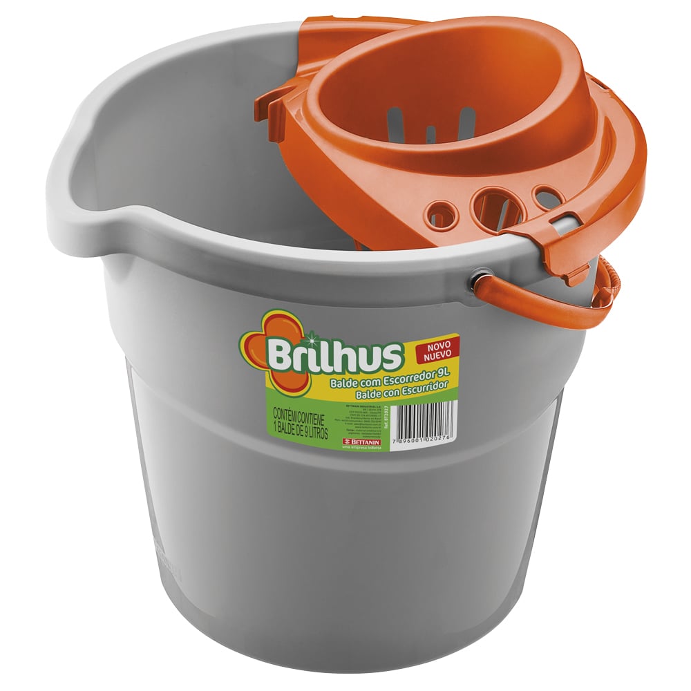 Balde Escurridor Brilhus 9 l