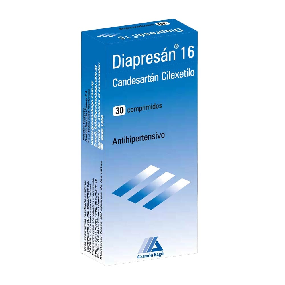 Diapresan 16 mg 30 Comprimidos