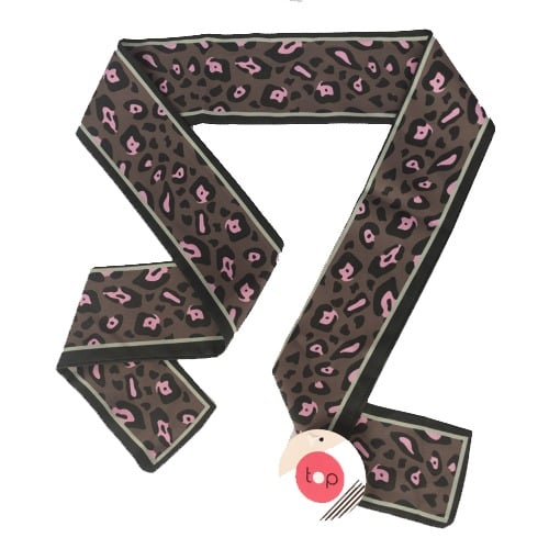 Cinta Ancha Top Print Rosa