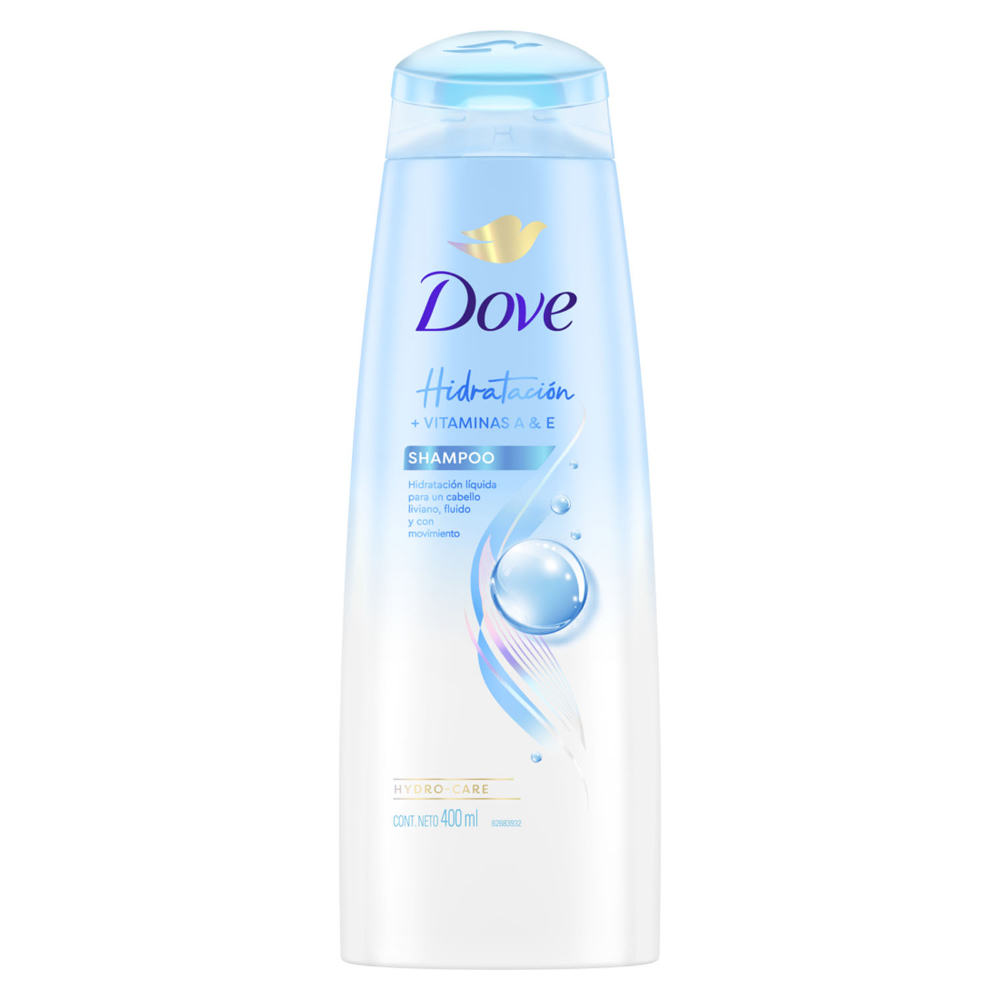 Shampoo Dove Hidratación Intensa 400 ml