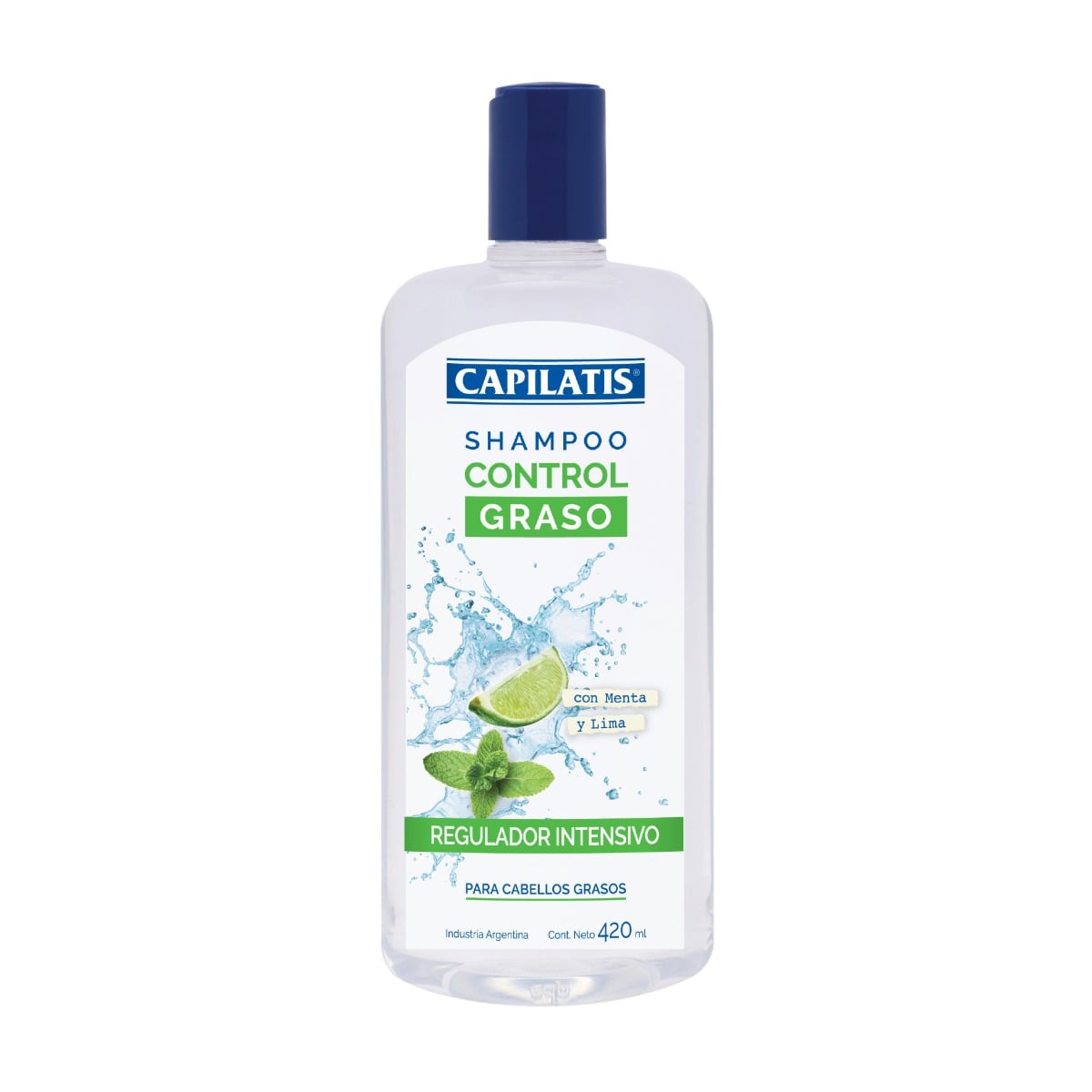 Shampoo Capilatis Control Graso Regulador Intensivo 420 ml