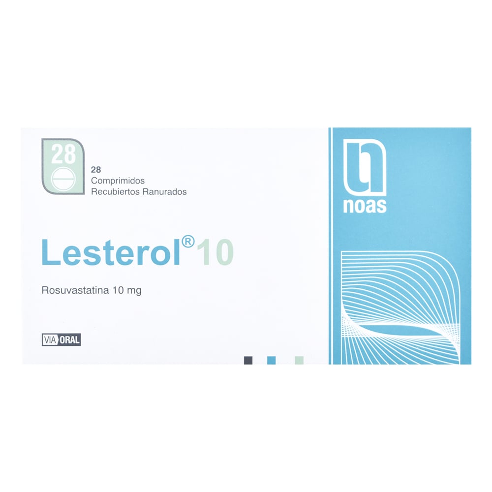 Lesterol 10 mg 28 Comprimidos Recubiertos Ranurados