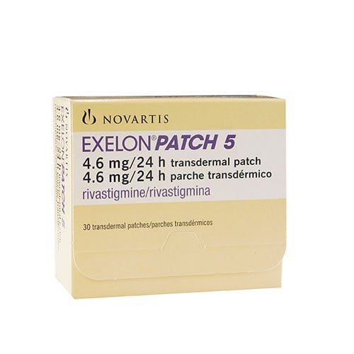 Exelon 4.6 mg 30 Parches Transdérmicos