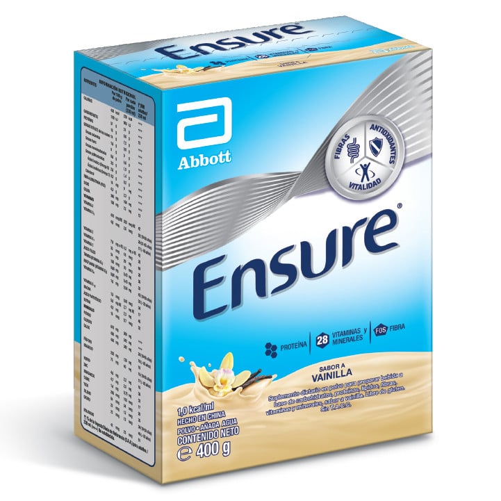 Complemento Ensure Polvo Vainilla 400 g