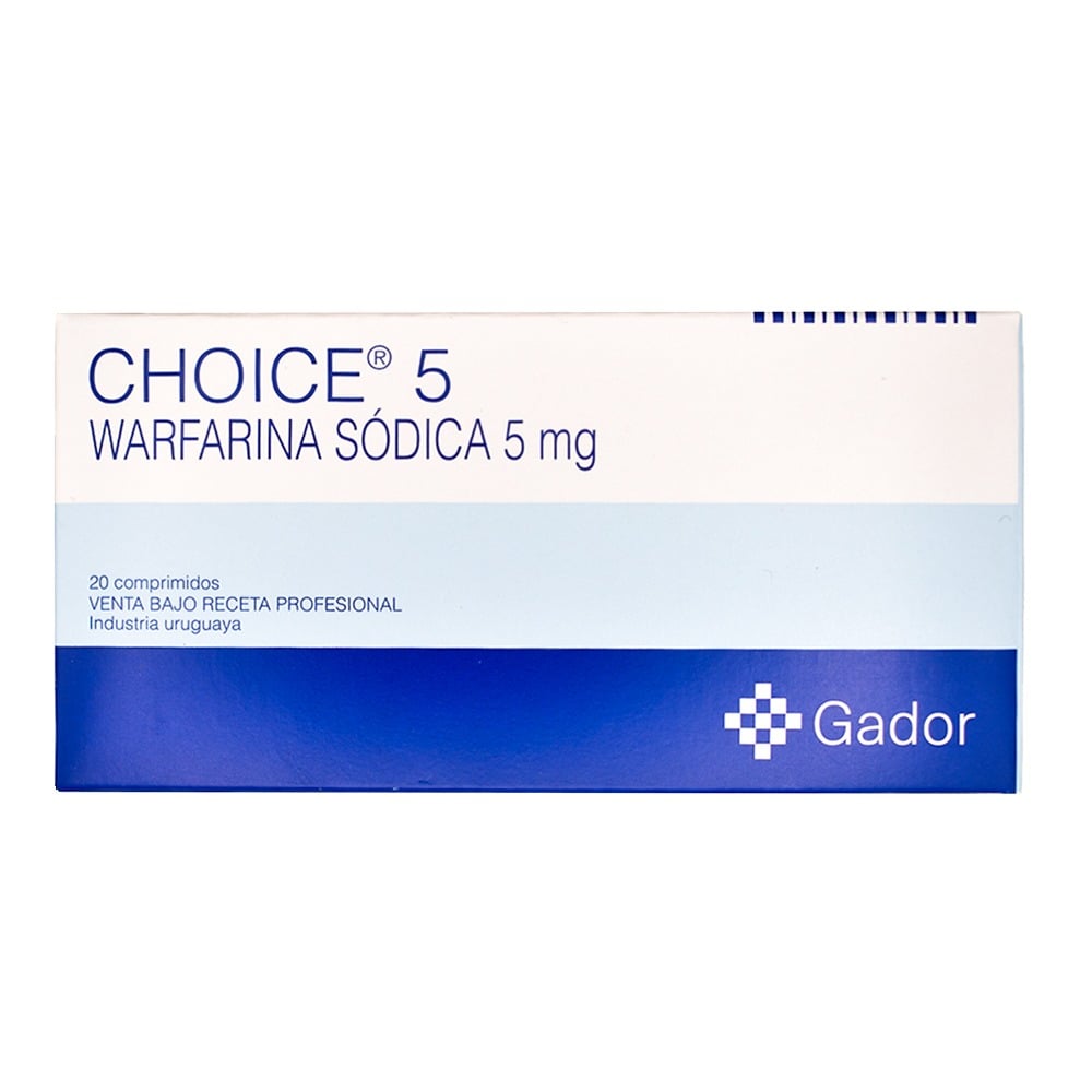 Choice 5 mg 20 Comprimidos