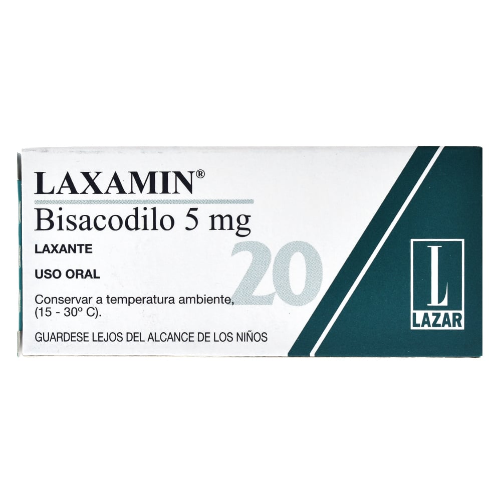 Laxamin 5 mg 20 Comprimidos Gastrorresistentes