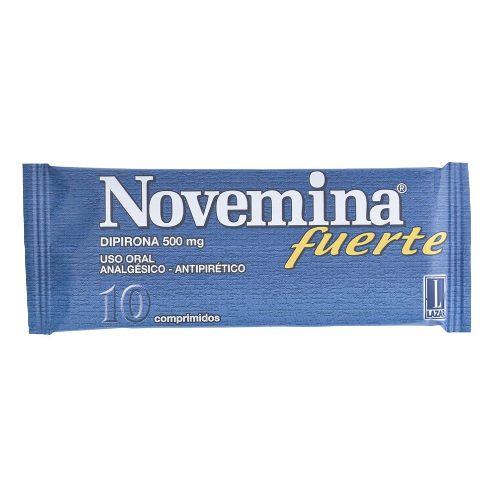 Novemina Fuerte 500 mg 10 Comprimidos