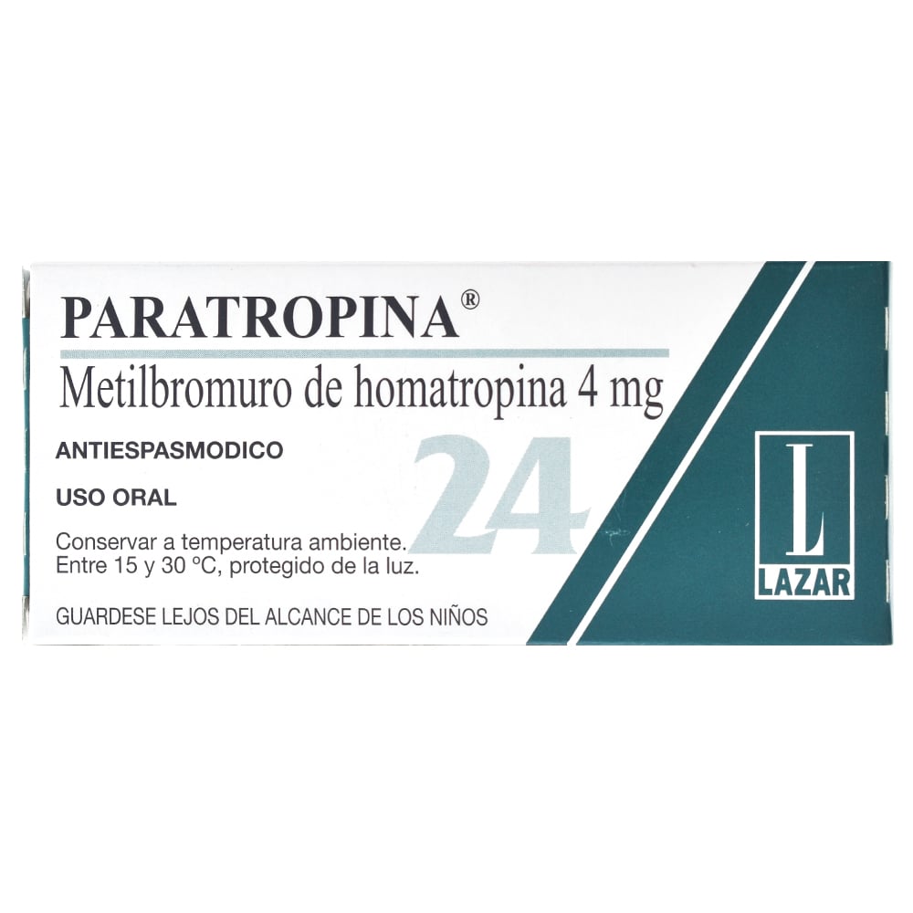 Paratropina 4 mg 24 Comprimidos