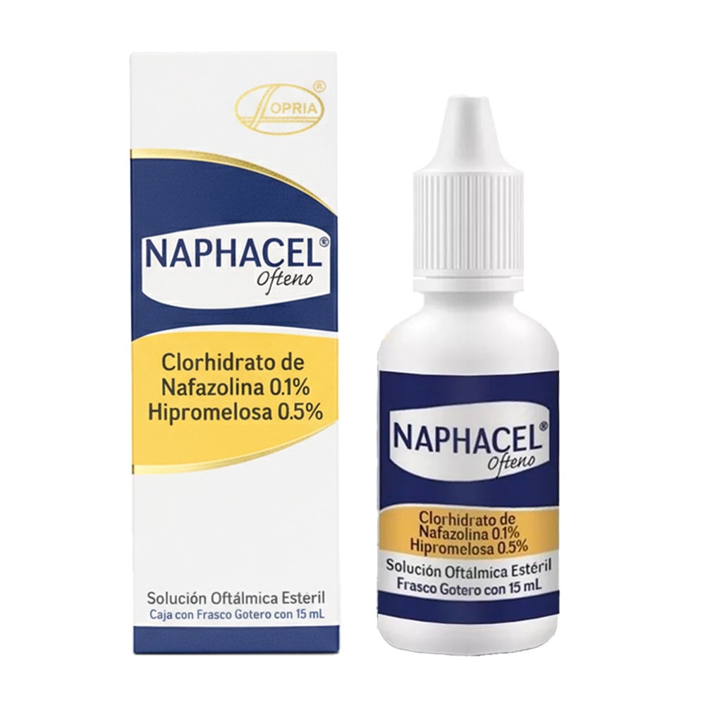 Naphacel 0.1%/0.5% Solución Oftálmica 15 ml
