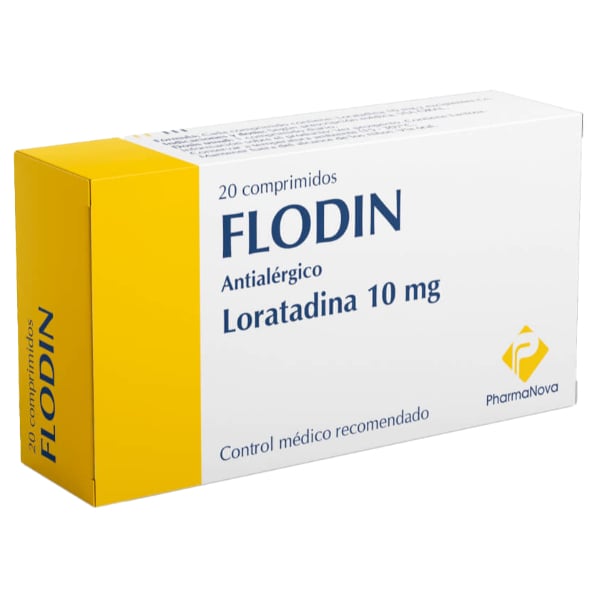 Flodin 10 mg 20 Comprimidos