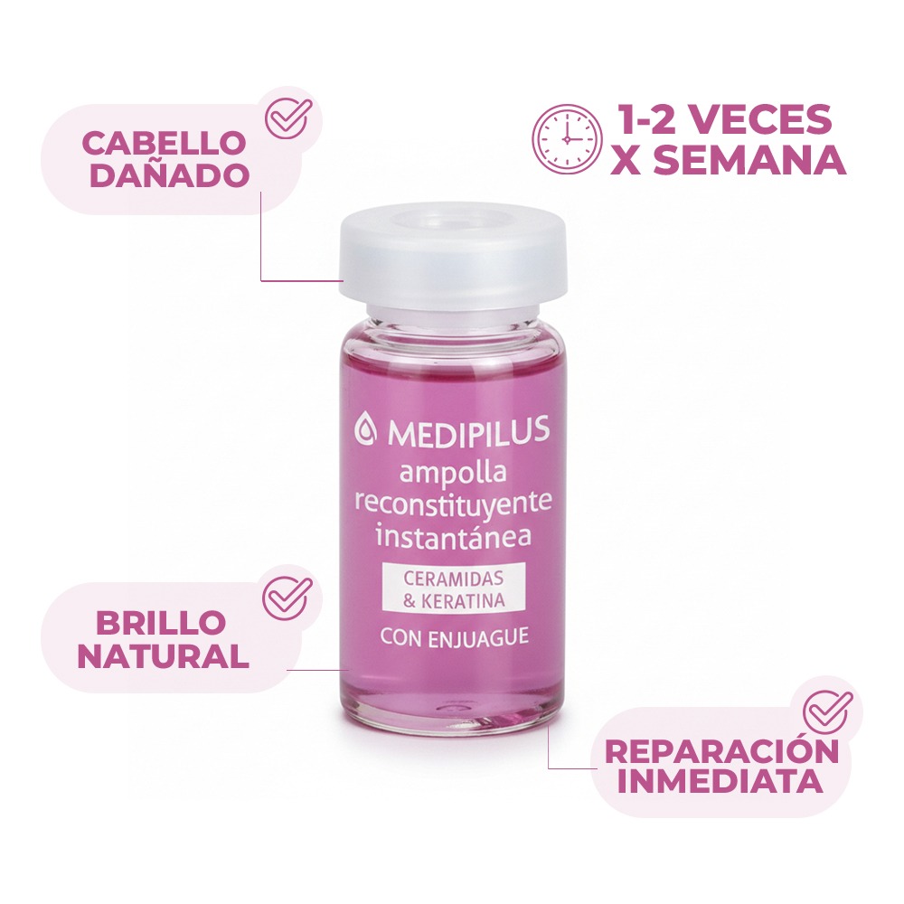 AMPOLLA MEDIPLUS RECONSTRUCCION CERAMIDAS X1
