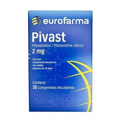 Pivast 2 mg 30 Comprimidos Recubiertos