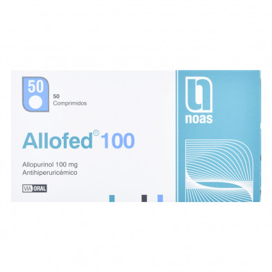 Allofed 100 mg 50 Comprimidos