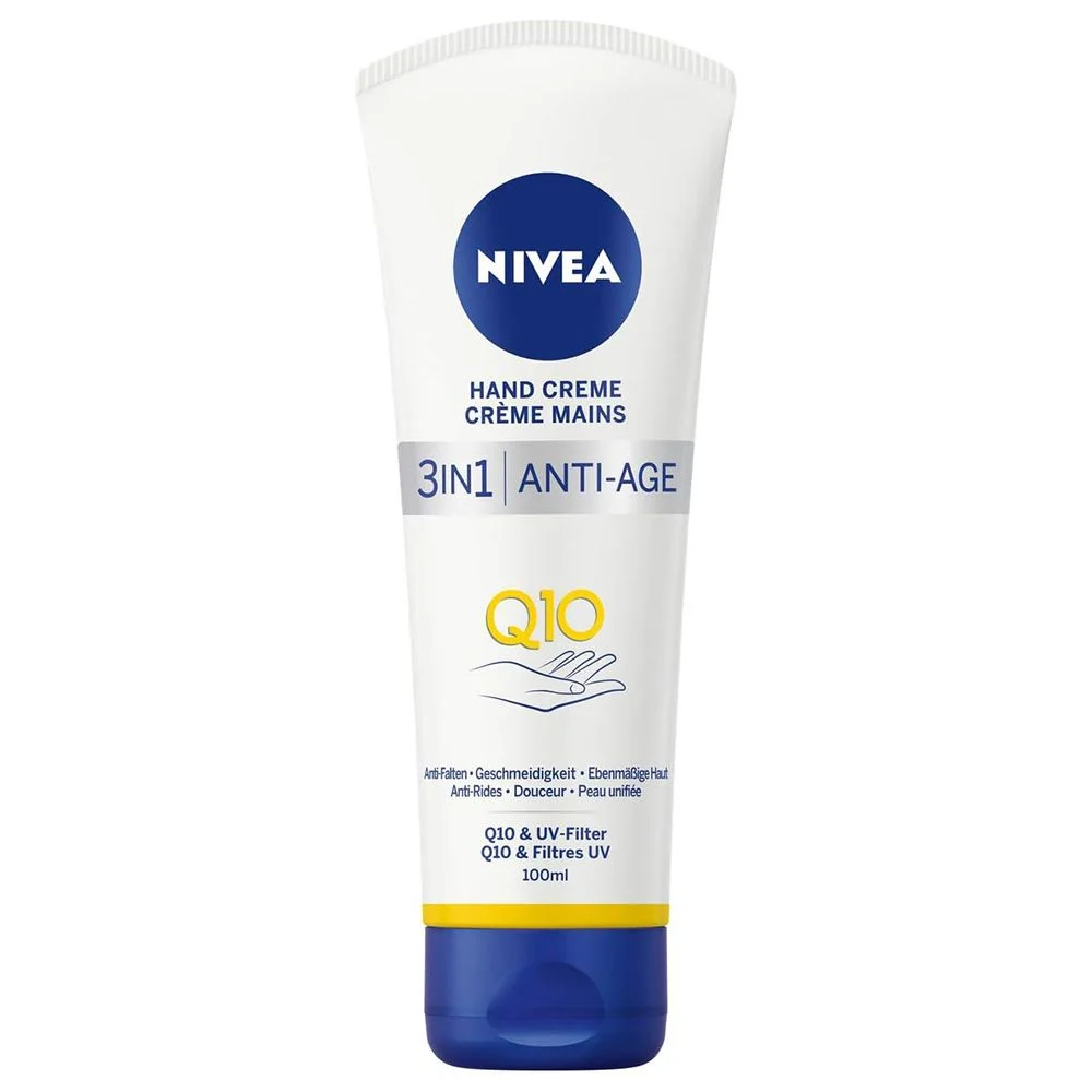 Crema de Manos Nivea Q10 Antiedad 3 en 1 100 ml