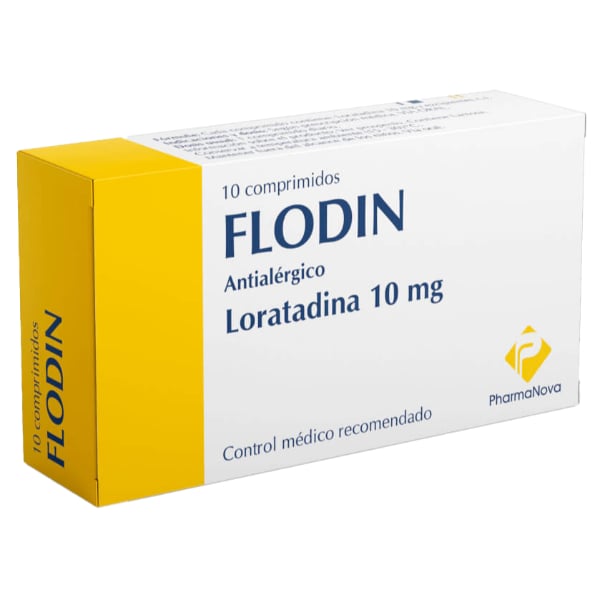 Flodin 10 mg 10 Comprimidos