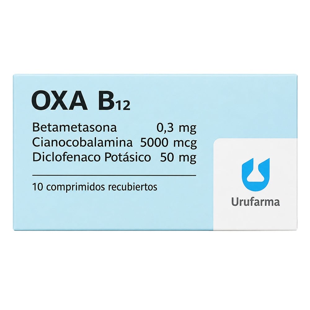 OXA B12 10 COMPRIMIDOS