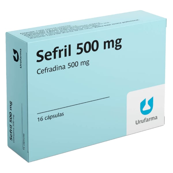 Sefril 500 mg 16 Cápsulas