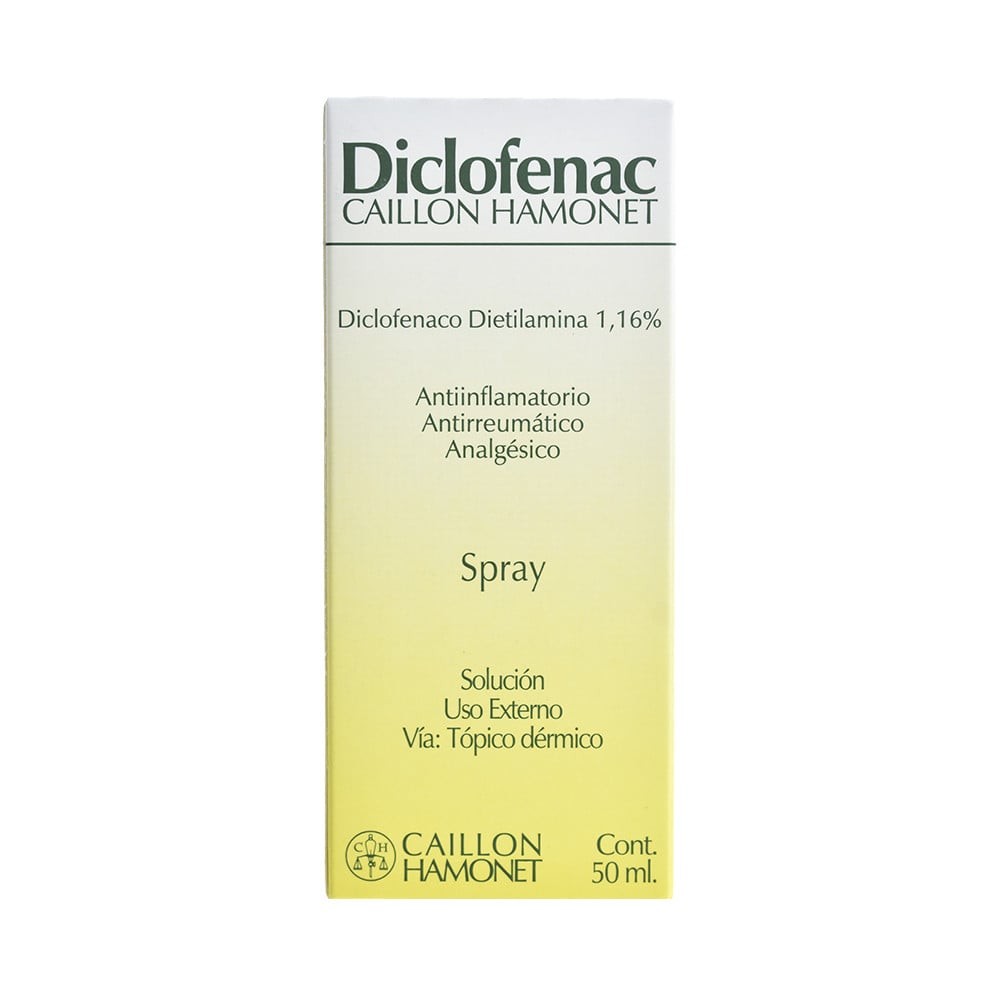 Diclofenac 1.16% Spray 50 ml
